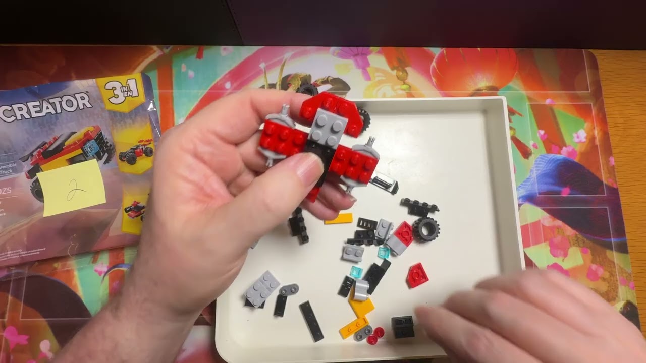 LEGO 30691 Creator Mini Convertible Monster Truck 3 в 1 - Гоночный автомобиль или самолет #2 #lego