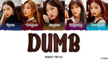 BVNDIT (밴디트)-DUMB[Color coded lyrics Han/Rom/Eng]