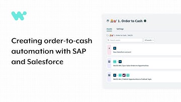Creating order-to-cash automation with SAP and Salesforce