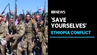 Ethiopia tells civilians to 'save yourselves' ahead of military assault on Tigray forces | ABC News