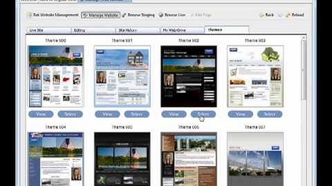 MyRealPage Web Theme Picker