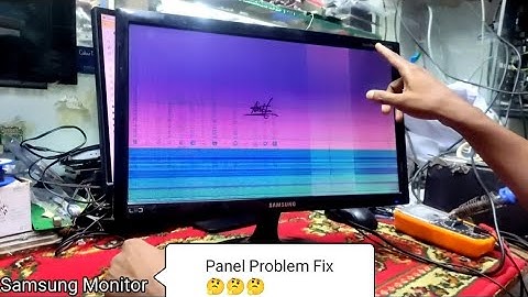 Samsung Monitor Repair - S19B300 Panel Problem Fix In Bangla 2022