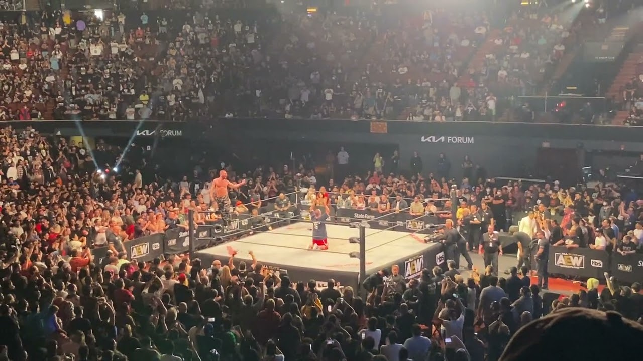 What happened after AEW Dynamite in Los Angeles went off the air. (June 1, 2022)