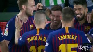 The Crazy Reactions on Messi's Hat-trick Goal vs Betis
