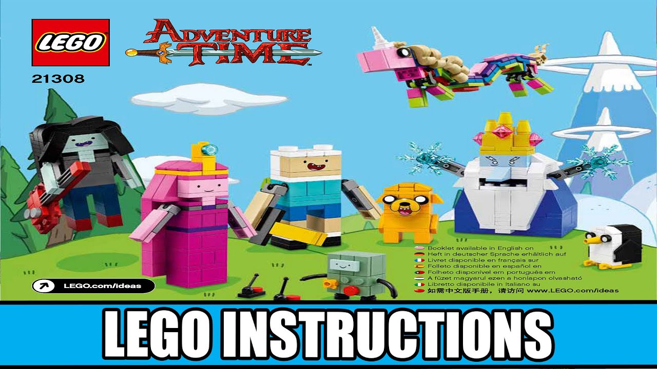 LEGO Instructions - Ideas - 21308 - Adventure Time - YouTube