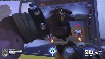 Utilizing the ping system to one shot with Roadhog in Overwatch 2