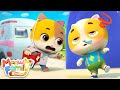 Baby is Sick Song | Funny Kids Song | Nursery Rhymes | Kids Cartoon | MeowMi Family Show