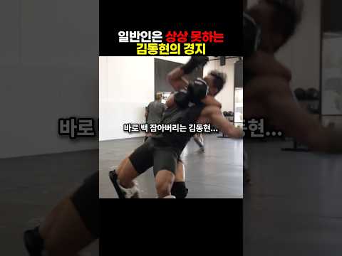 김동현의 압도적인 기술