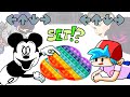 FNF Characters VS Mickey Mouse | POP-IT Battle | FRIDAY NIGHT FUNKIN ANIMATION | Sunday Night