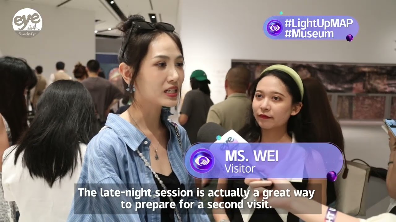 ✨ Night of art and light at Museum of Art Pudong, Shanghai - YouTube