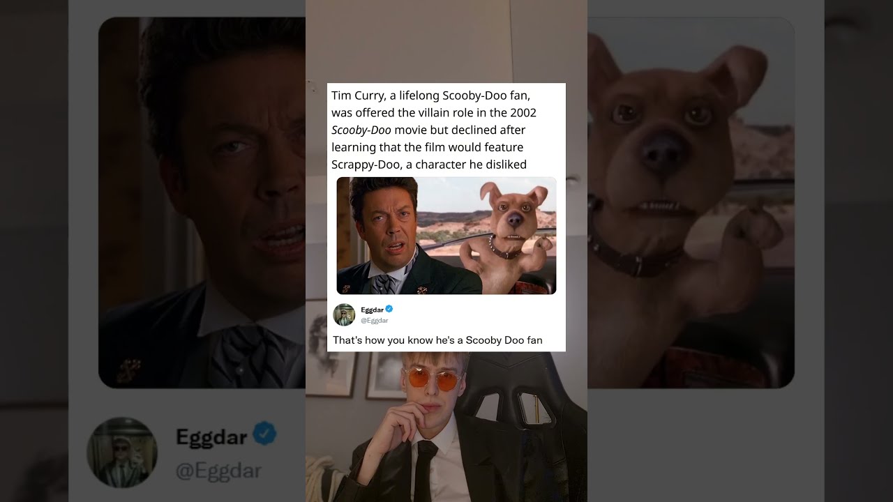 Tim Curry A Lifelong Scooby Doo Fan Was Offered The Villain Role In 2002 Movie But
