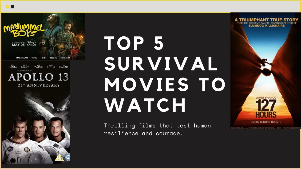 5 Best Survival Movies : Based on a True Story