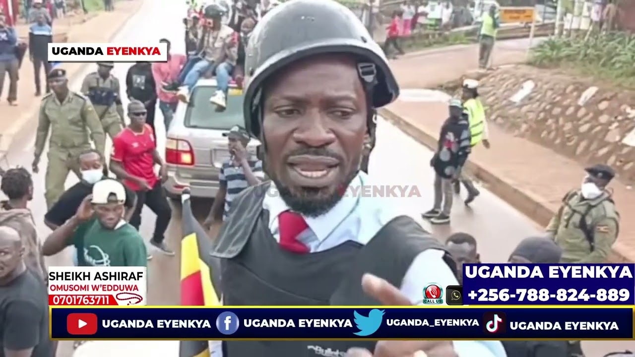 Полиция потерпела неудачу — Боби Вайн напал на полицию и военнослужащих Угандийских сил обороны —...