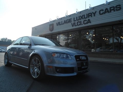 2008 Audi RS4 in review - Village Luxury Cars Toronto