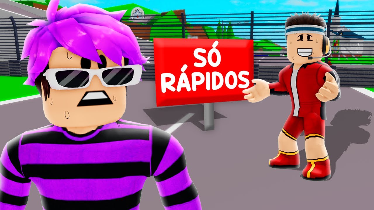 SÓ OS RÁPIDOS VIVEM no BROOKHAVEN RP..