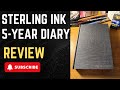 Sterling Ink 5 Year Diary