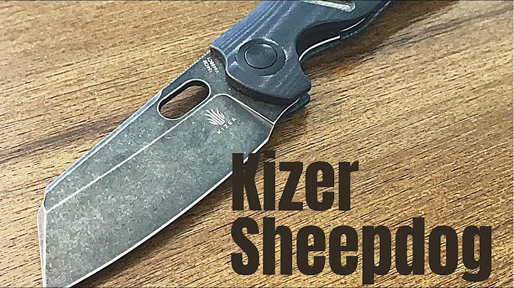 Kizer Sheepdog V4488C1 Full Size Micarta with Thumb Hole-Bigger than I expected(TWSS)