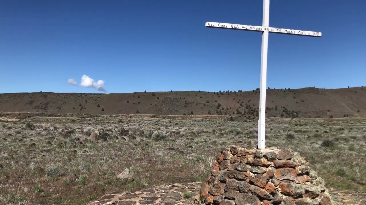 Lava Beds National Monument  - Canby's Cross
