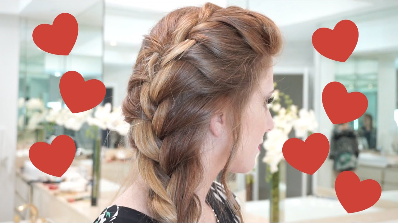 Trança Glamourosa para Festas