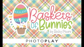 Photoplay Paper | Baskets of Bunnies