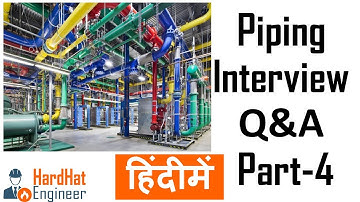 Piping Interview Questions Part-4 हिंदी में Pipe Flanges