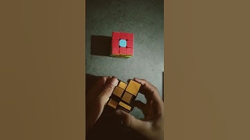 how to make dot pattern on mirror cube #shortvideo #shorts #short