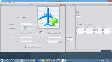 Airline Reservation system(using JAVA) project of six week training