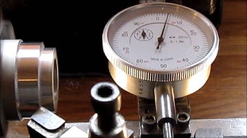 Test of Dial Indicator mount on 109 Lathe