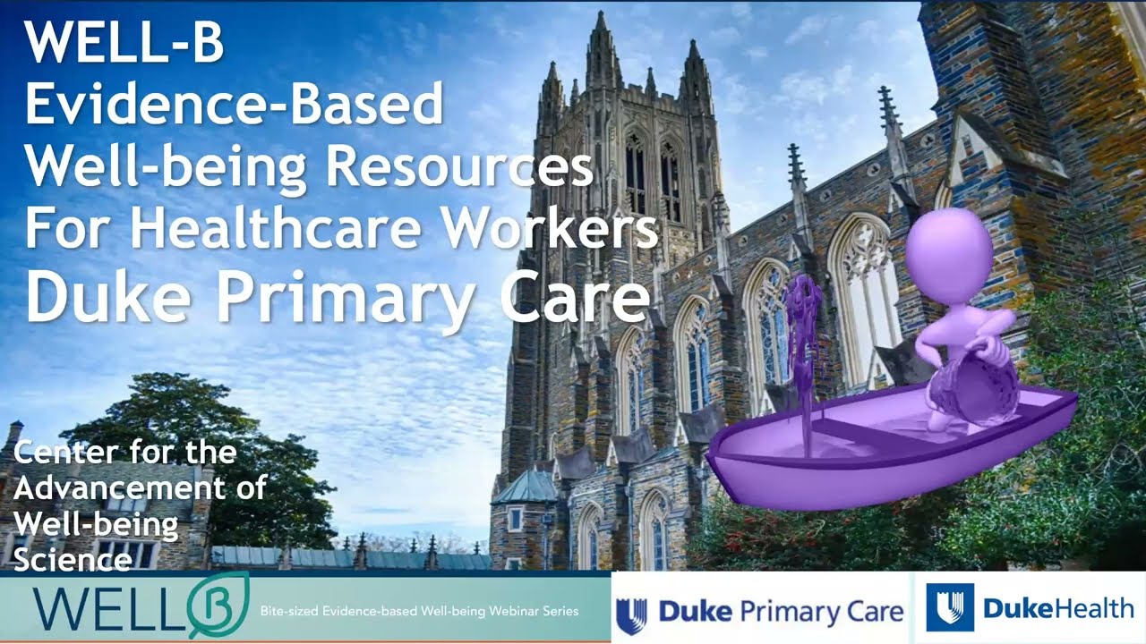 WELL-B Essentials for Duke Primary Care