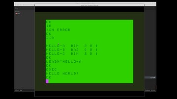 TRS-80 Color Computer software development - Atom Editor