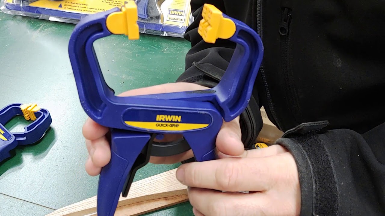 Irwin Spring and Ratchet Clamps Product Review Woodworking Gift ideas ...