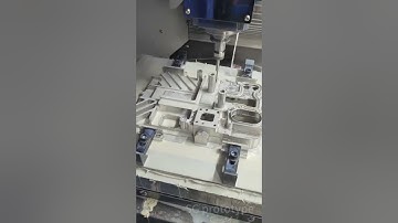 High precision CNC machining part with aluminum material  #cnc #cncmachining #rapidprototype