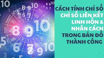 Cách Tính Chỉ Số Liên Kết Linh Hồn và Nhân Cách Trong Bản Đồ Map For Success | Kaizen Bản Thân