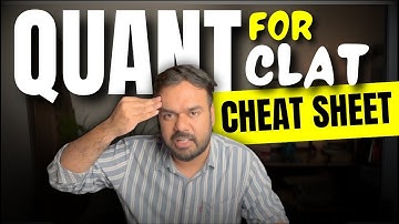 How to manage Maths/ Quant/ DI from here to CLAT 2025