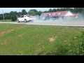 2011 mustang v6 burnoutpeelout  roush exhaust