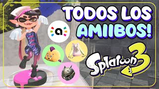 Todos Los Amiibo En Splatoon 3 Y Los Objetos Que Obtendrás