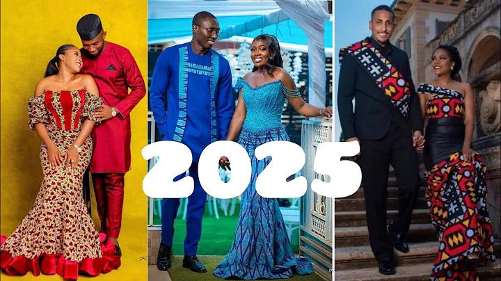 Beautiful African Couple Ankara Matching Outfits | Stylish & Trendy Couple Goals Fashion 2025