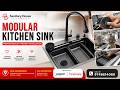 Modular Kitchen Sink Installation | 2 Years Warranty | Sanitary House Kolkata