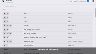Details Never Forget a Mac Shortcut Again — Windows Equivalents, Live | Cheat Sheet Guide