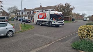 (Bin Lorry challenge day 5) Green and blue bin collections from today (read desc)