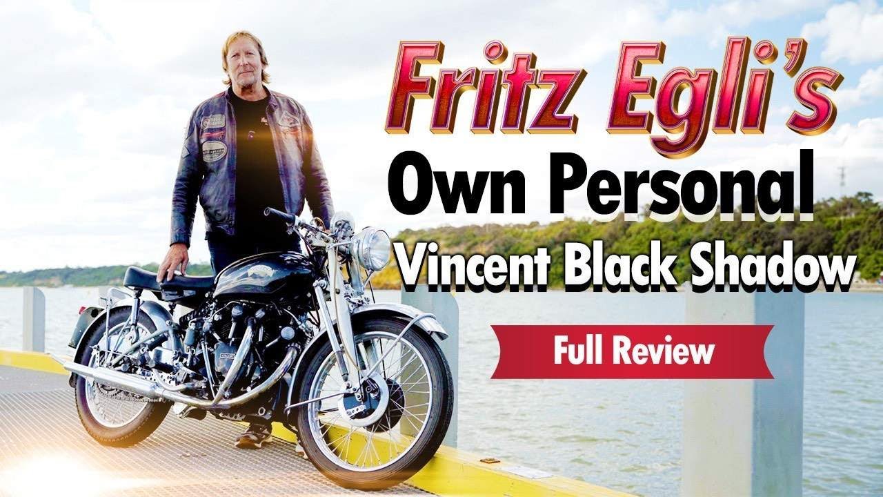1952 Vincent Black Shadow - YouTube