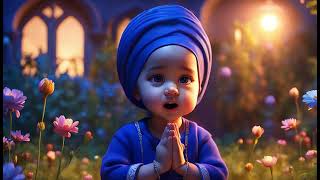 Waheguru Simran by Sikh baby | Sikh lullaby