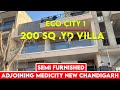 Discover eco living 200 sq yd new villa in eco city chandigarh  adj medicity