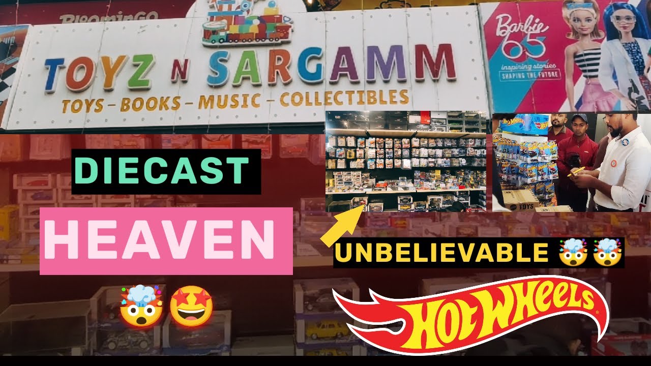 Visiting India's Biggest🤯 Hotwheels & Diecast Shop in NCR - Toyz N Sargamm (Karz & Dolls) Heaven🤩🤯🔥