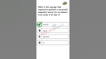 Algorithm MCQ Practice Question #shorts #shortvideo #ytshorts