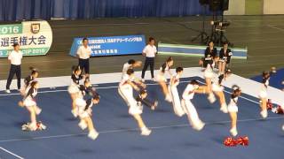 立命館大学 PEEWEES! 大学Div1決勝 JAPAN CUP2016