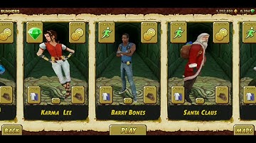 Barry Bones Daily Quests Temple Run 2 Spooky Ridge Map Gameplay