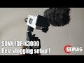 Best vlogging setup!  Sony FDR X3000
