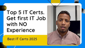 Top 5 IT Certifications for Beginners in 2025 (No Experience Needed)