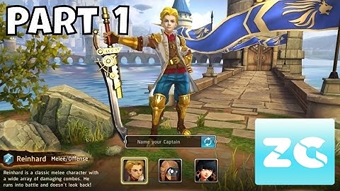 Heroes of Skyrealm Android IOS Walkthrough Part 1 Storm Isles Gameplay HD